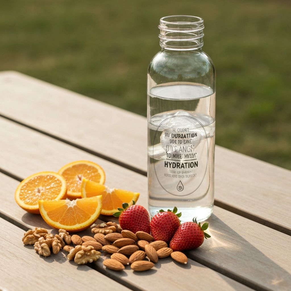 Hydration and snacks